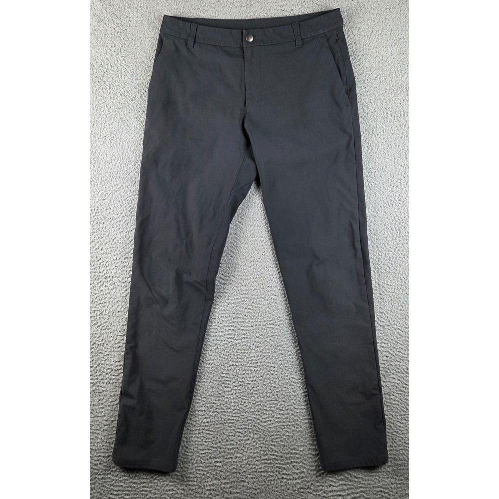 Lululemon Pants Men 33 (33x33) Gray Commission Classic Fit LM5AEYS